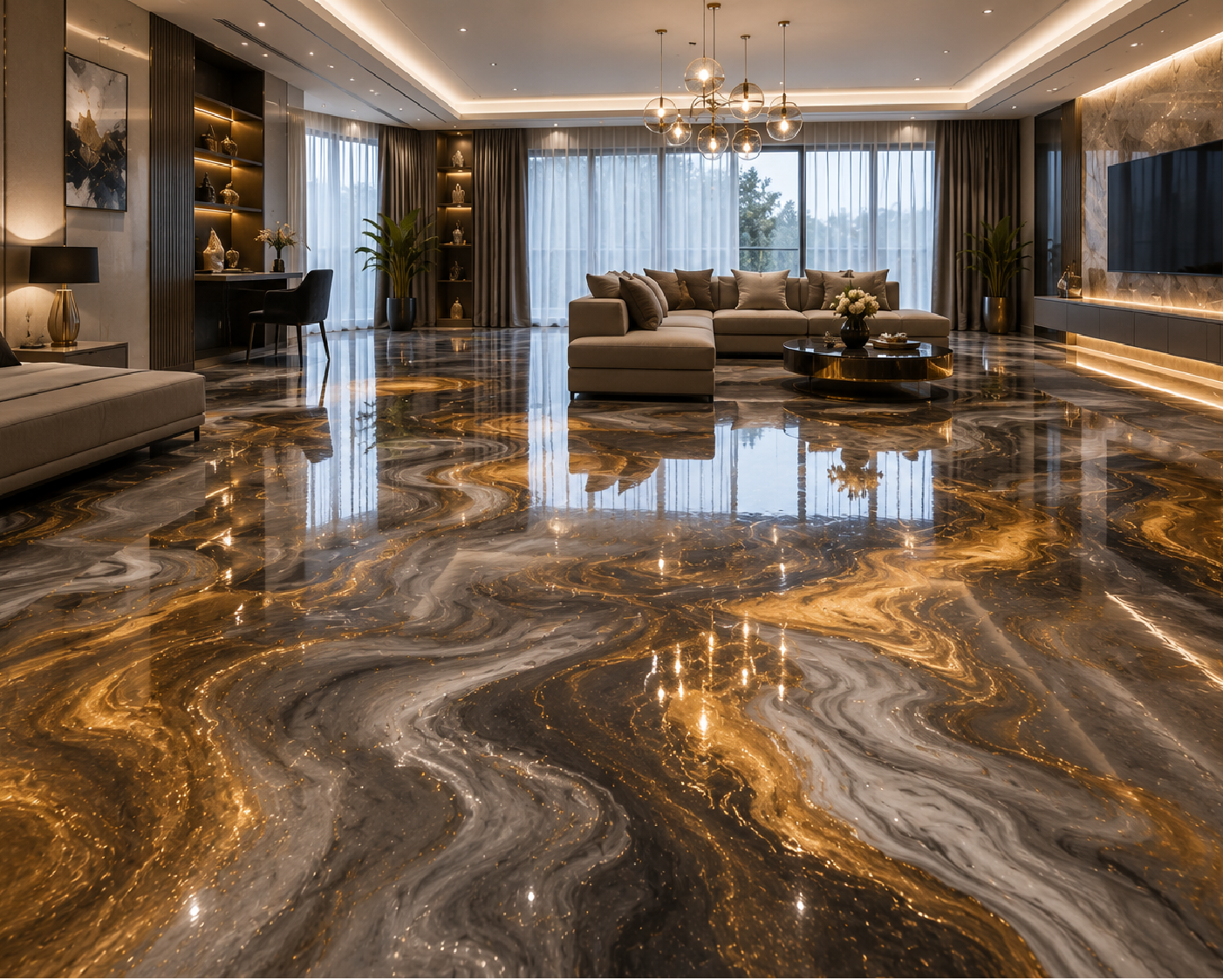 Flake Flooring
